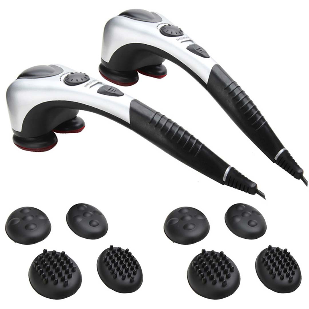 NNEAGS 2X Deluxe Handheld Percussion Soothing Body Massager-0