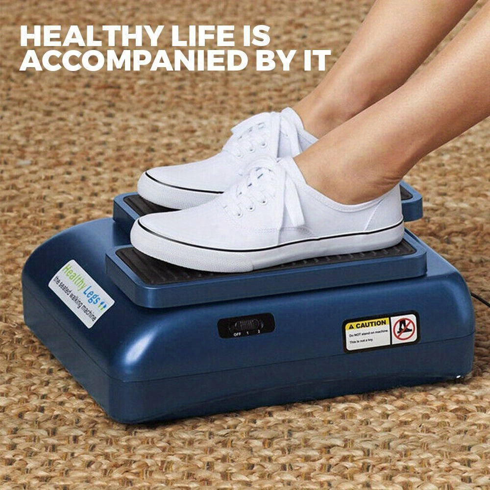NNETM Seated Leg Exerciser Physiotherapy Machine for Seniors(Blue)-2