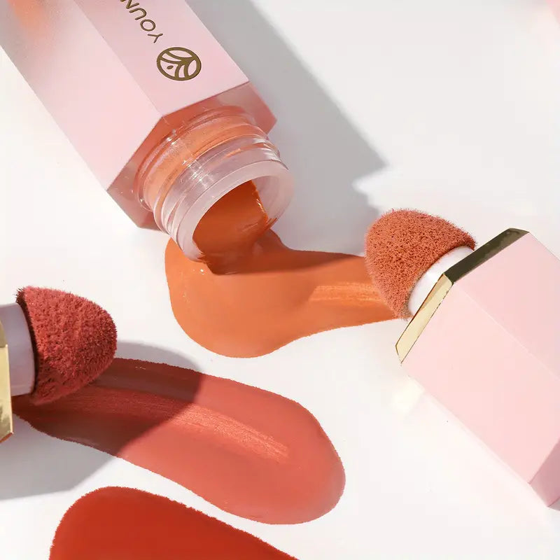 Long-Lasting Soft Gel-Cream Tint Blush - Smudge-Proof, Natural-Looking, Dewy Finish 0.42 Fl Oz-1