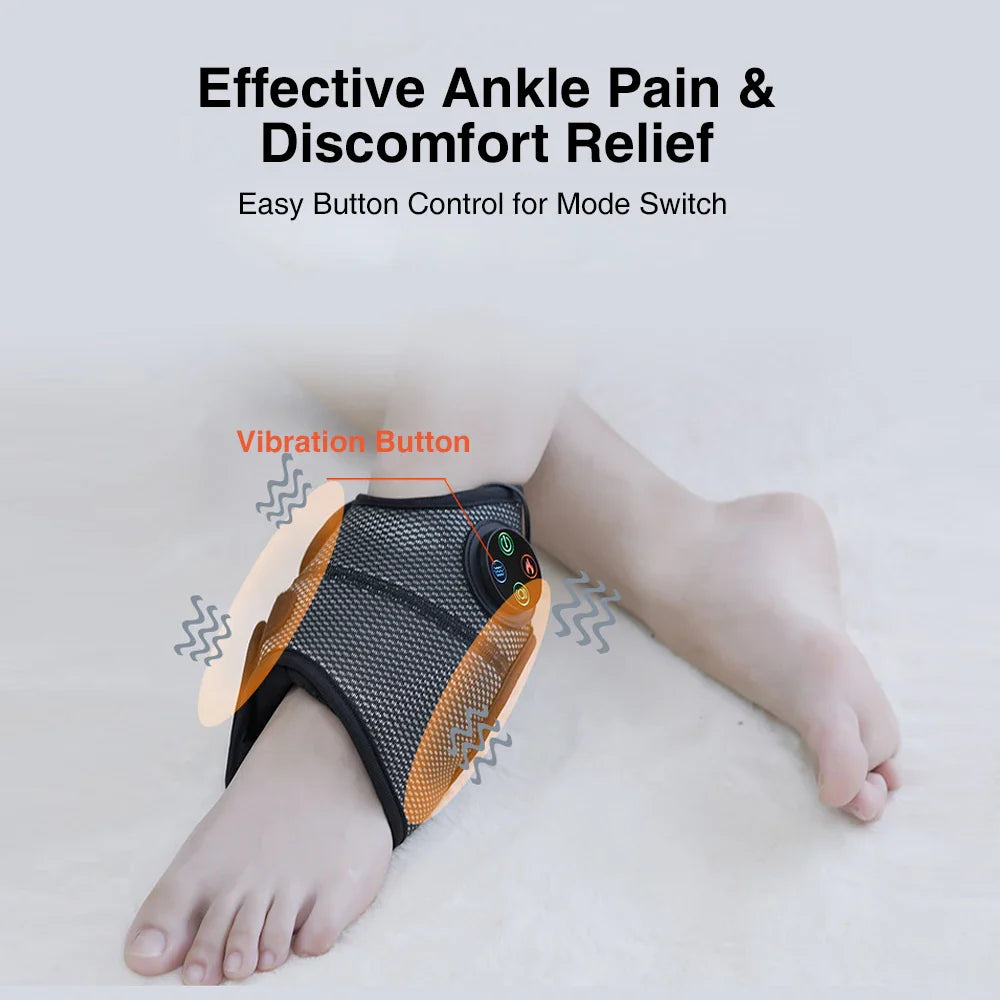 NNEOBA Electric Foot Ankle Massager with Heat Black-4