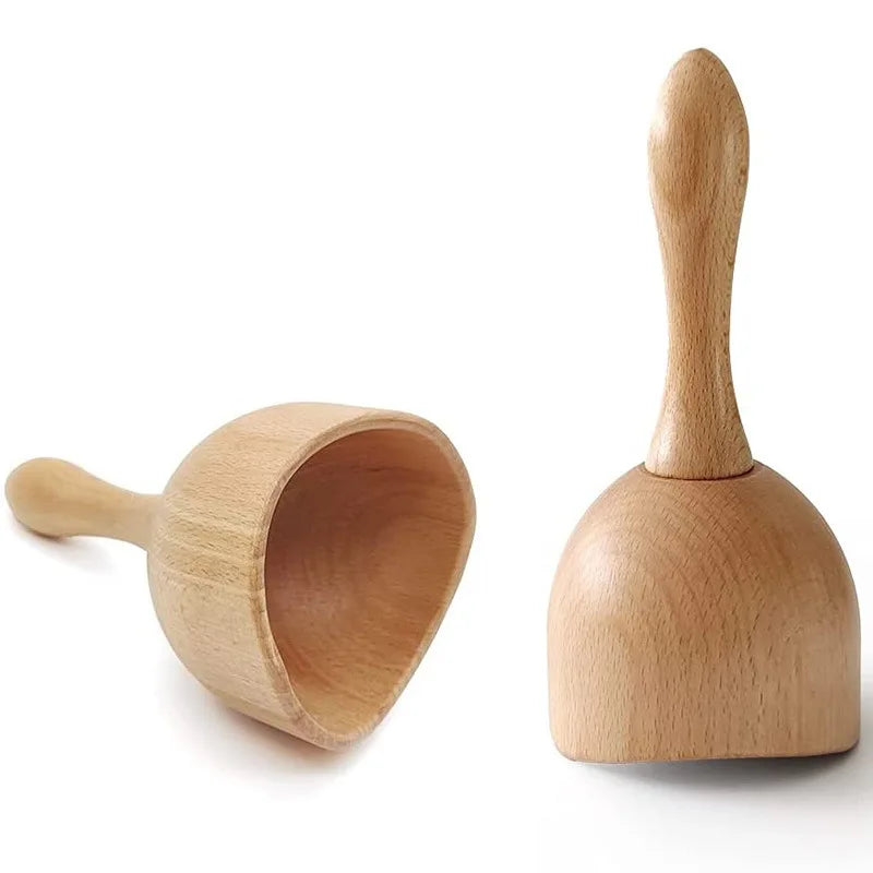 NNEOBA 2PCS Wooden Cupping Therapy Massage Tools Natural-0