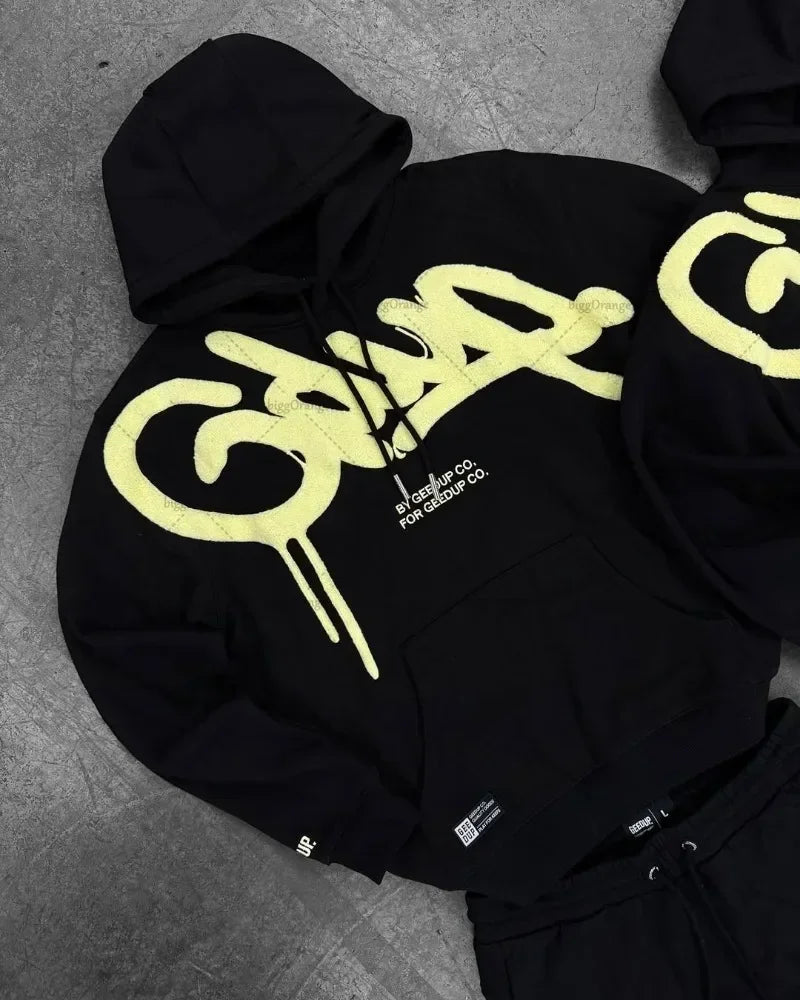 Street Fashion Vintage GEEDUP Hoodies Y2K Clothes Harajuku Gothic Hip Hop Graphic Oversized Hoodies Sweatshirts Casual Jacket