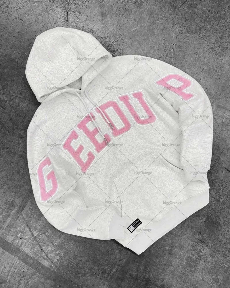 Street Fashion Vintage GEEDUP Hoodies Y2K Clothes Harajuku Gothic Hip Hop Graphic Oversized Hoodies Sweatshirts Casual Jacket