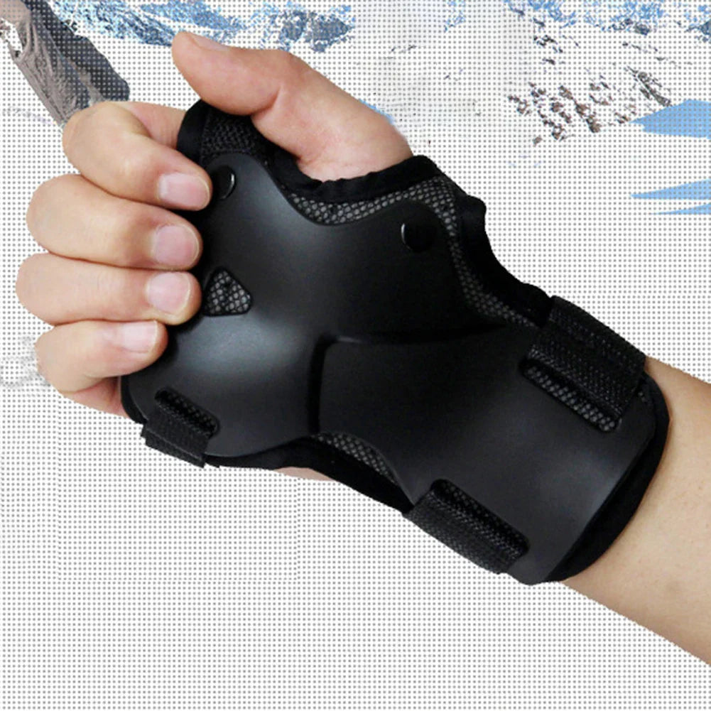 NNEOBA Snowboard & Ski Wrist Guard Impact-Resistant Protective Gear Black-1