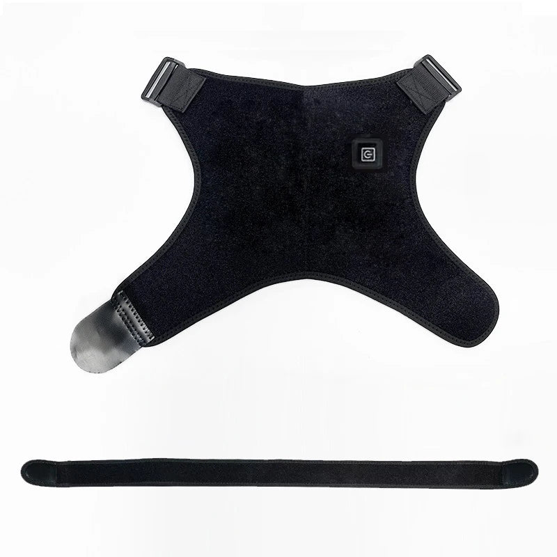 NNEOBA USB Electric Heating Shoulder Brace Massage Wrap-1