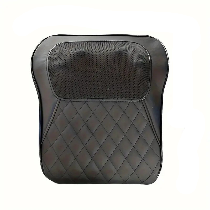 Cordless 3D Kneading Massage Pillow With Heat - Rechargeable Back Massager-0