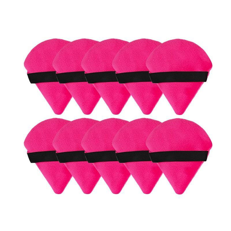 1/10X Triangle Cosmetic Puff Mini Cotton Makeup Sponge Powder Tool-7