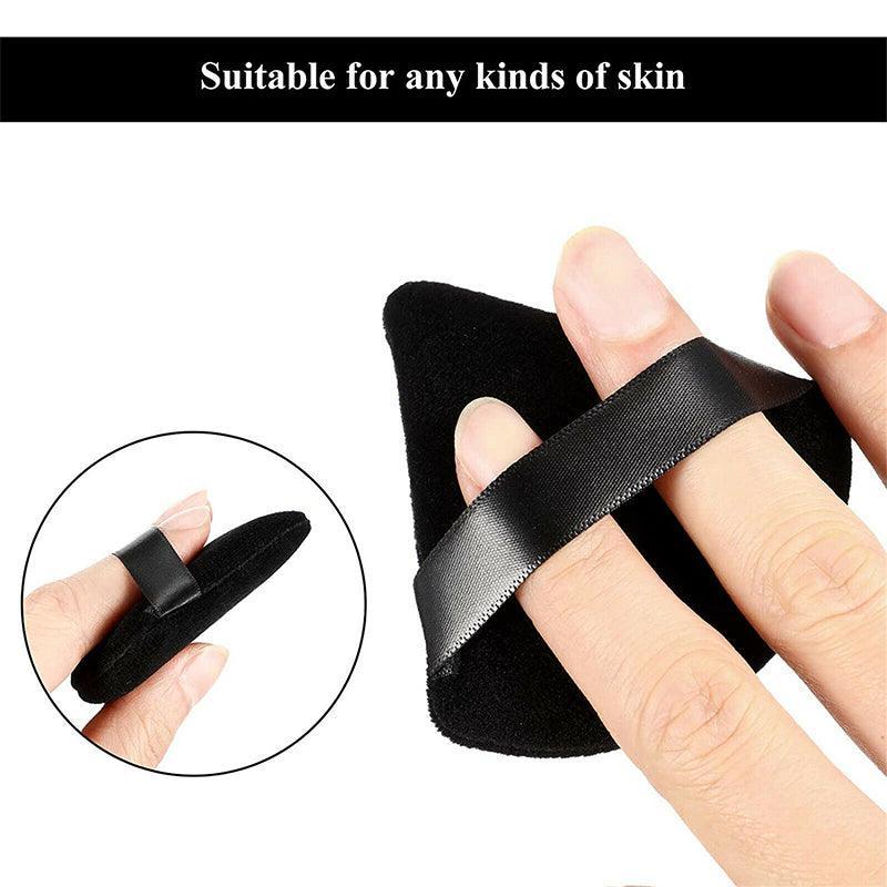 1/10X Triangle Cosmetic Puff Mini Cotton Makeup Sponge Powder Tool-3