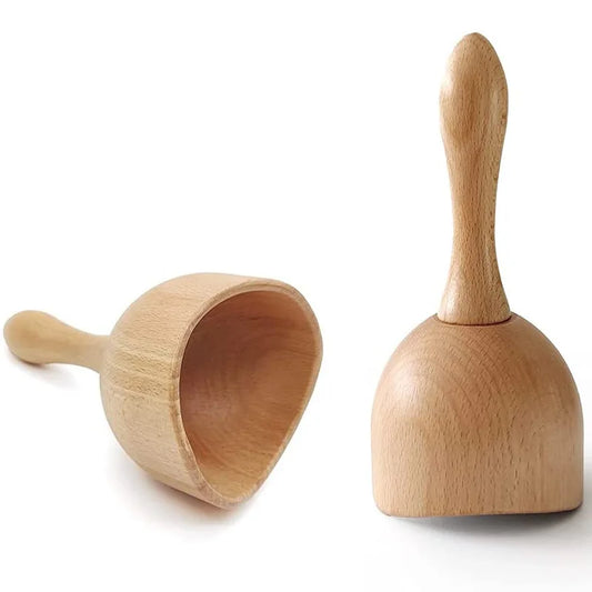 NNEOBA 2PCS Wooden Cupping Therapy Massage Tools Natural-0