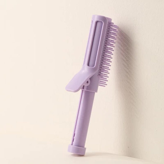 NNEDSZ 3-pack Purple Portable Hairstyle Brush for Root Volume - Multifunction Hair Styling Tool-0