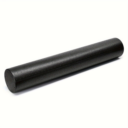Yoga Foam Roller for Muscle Massage, Stretching & Relaxation(Black)-0